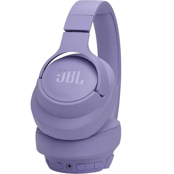 JBL Tune 770NC Wireless Bluetooth Noise-Cancelling Over-Ear Headphone with Mic - Purple
