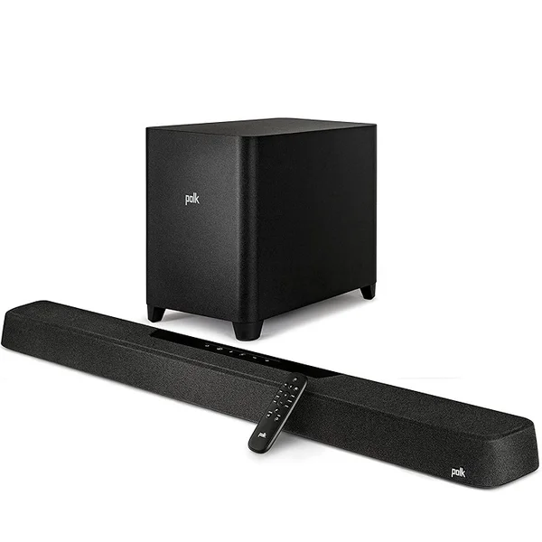 Polk Audio MagniFi Max AX 5.1.2 Dolby Atmos DTS:X Wireless Bluetooth/WiFi Soundbar Speaker with 10" Wireless Subwoofer