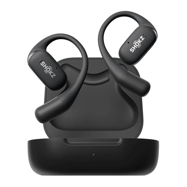 Shokz OpenFit True Wireless Bluetooth Air Conduction Open-Ear Earphone with Mic - Black Shokz OpenFit True Wireless Bluetooth Air Conduction Open-Ear Earphone with Mic - Black