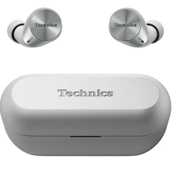 Technics EAH-AZ60M2 True Wireless Bluetooth Noise-Cancelling In-Ear Earphone With Mic - Silver