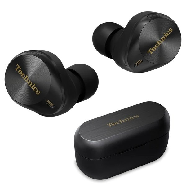 Technics EAH-AZ80 True Wireless Bluetooth Noise-Cancelling In-Ear Earphone with Mic - Black Technics EAH-AZ80 True Wireless Bluetooth Noise-Cancelling In-Ear Earphone with Mic - Black