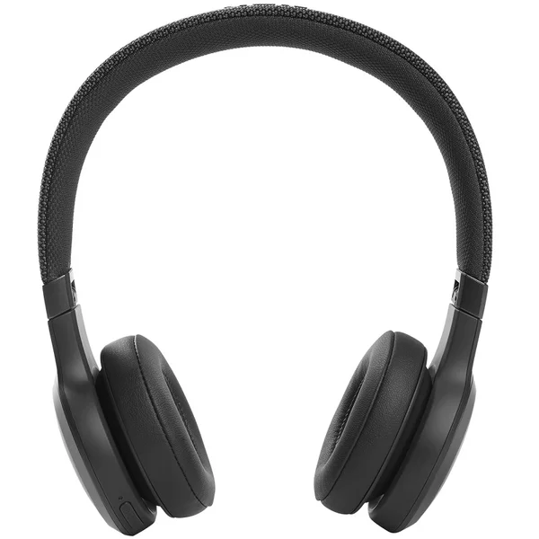 JBL Live 460NC Wireless Bluetooth Noise-Cancelling On-Ear Headphone with Mic - Black