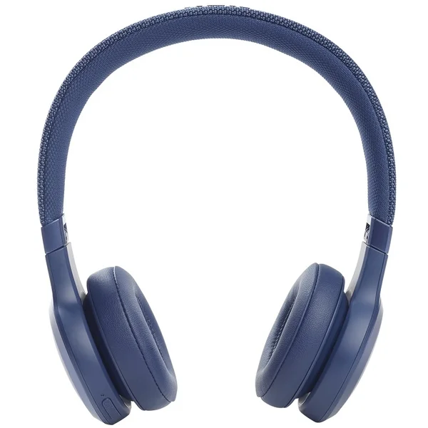 JBL Live 460NC Wireless Bluetooth Noise-Cancelling On-Ear Headphone with Mic - Blue