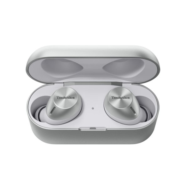 Technics EAH-AZ40M2 True Wireless Bluetooth Noise-Cancelling In-Ear Earphone With Mic - Silver