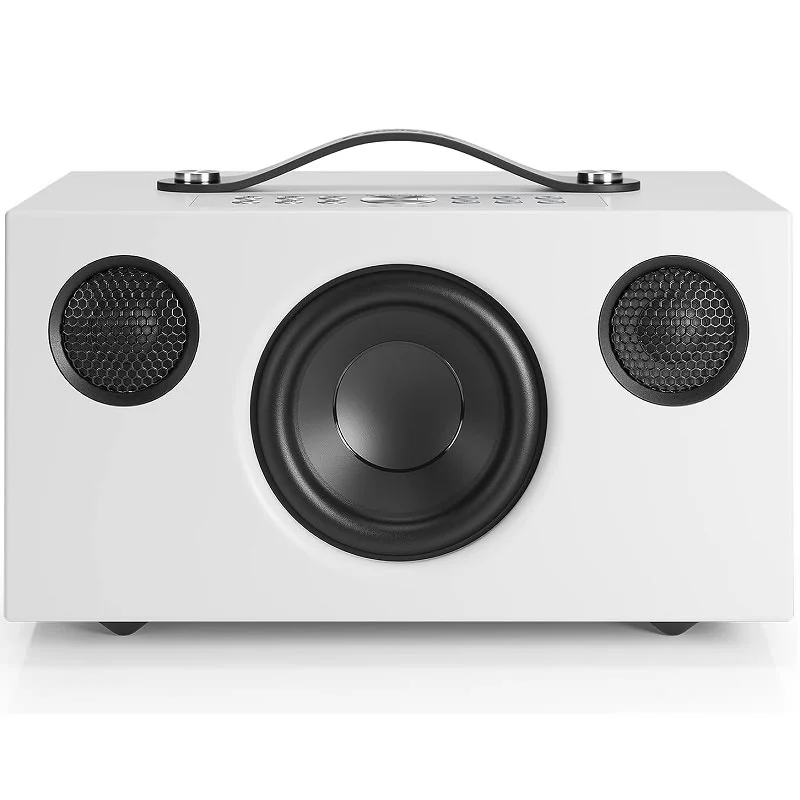 Audio Pro C5 MKII Multi-Room Wireless Bluetooth/WiFi Network Desktop Speaker - White