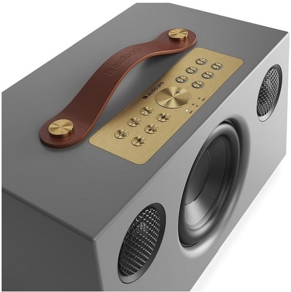 Audio Pro C5 MKII Multi-Room Wireless Bluetooth/WiFi Network Desktop Speaker - Grey Audio Pro C5 MKII Multi-Room Wireless Bluetooth/WiFi Network Desktop Speaker - Grey
