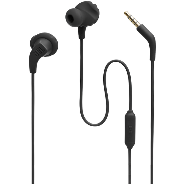 JBL Endurance Run 2 Wired In-Ear Earphone with Mic - Black