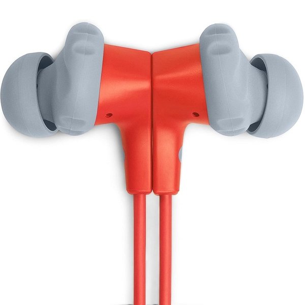 JBL Endurance Run 2 Wired In-Ear Earphone with Mic - Coral