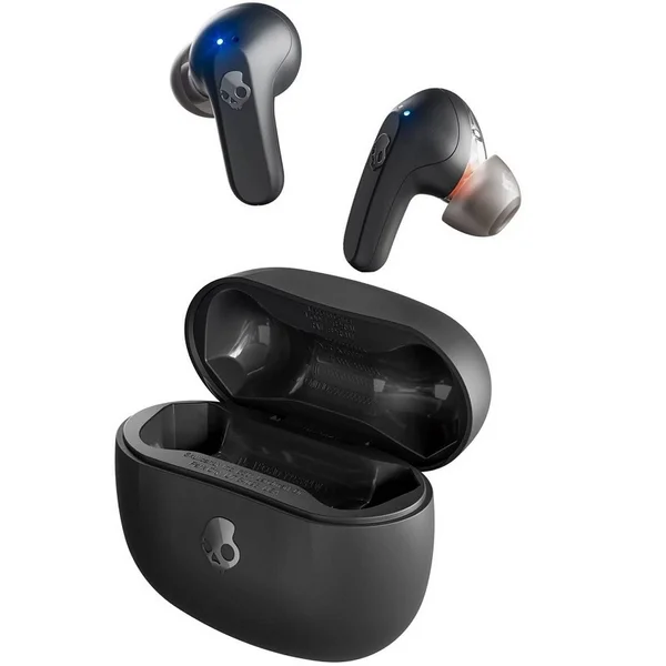 Skullcandy Rail True Wireless Bluetooth In-Ear Earphones With Mic - True Black