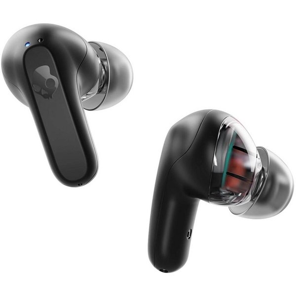 Skullcandy Rail True Wireless Bluetooth In-Ear Earphones With Mic - True Black Skullcandy Rail True Wireless Bluetooth In-Ear Earphones With Mic - True Black
