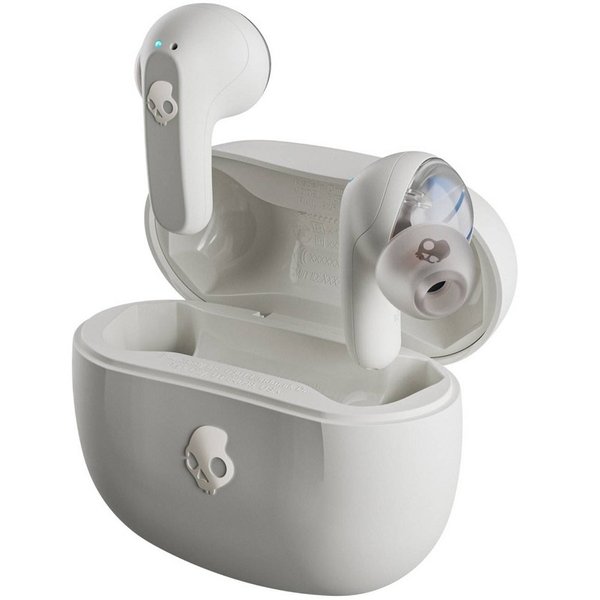 Skullcandy Rail True Wireless Bluetooth In-Ear Earphones With Mic - Bone Skullcandy Rail True Wireless Bluetooth In-Ear Earphones With Mic - Bone