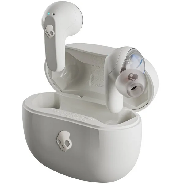 Skullcandy Rail True Wireless Bluetooth In-Ear Earphones With Mic - Bone
