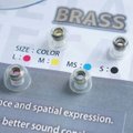 Pentaconn COREIR PTM01 Brass Metal Core Silicone Eartips