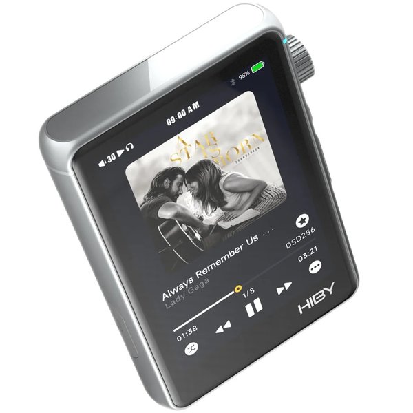 HiBy R3 II (Gen 2) MQA Digital Audio Player - Silver