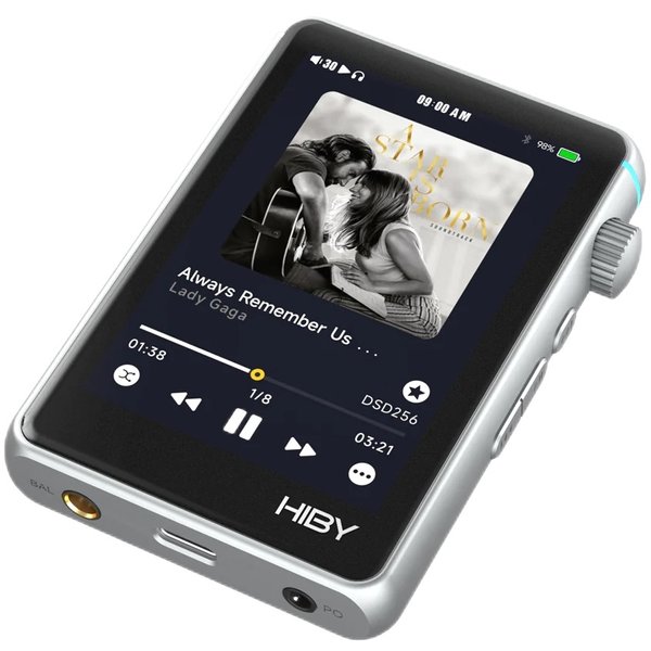 HiBy R3 II (Gen 2) MQA Digital Audio Player - Silver