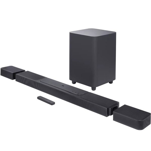JBL Bar 1300 11.1.4-Channel Dolby Atmos, DTS:X Wireless Bluetooth/WiFi Network Soundbar Speaker with 10” Wireless Subwoofer JBL Bar 1300 11.1.4-Channel Dolby Atmos, DTS:X Wireless Bluetooth/WiFi Network Soundbar Speaker with 10” Wireless Subwoofer