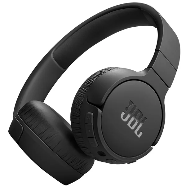 JBL Tune 670NC Wireless Bluetooth Noise-Cancelling On-Ear Headphone with Mic - Black