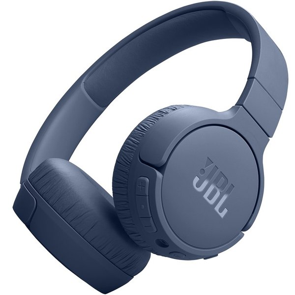 JBL Tune 670NC Wireless Bluetooth Noise-Cancelling On-Ear Headphone with Mic - Blue JBL Tune 670NC Wireless Bluetooth Noise-Cancelling On-Ear Headphone with Mic - Blue