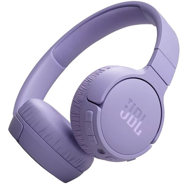 JBL Tune 670NC Wireless Bluetooth Noise-Cancelling On-Ear Headphone with Mic - Purple JBL Tune 670NC Wireless Bluetooth Noise-Cancelling On-Ear Headphone with Mic - Purple