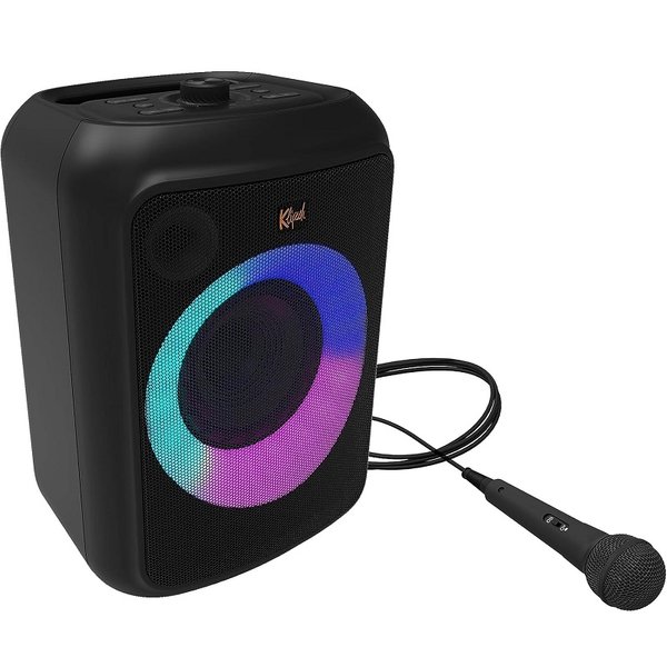 Klipsch GIG XL Wireless Bluetooth Portable Speaker with Wired Handheld Mic