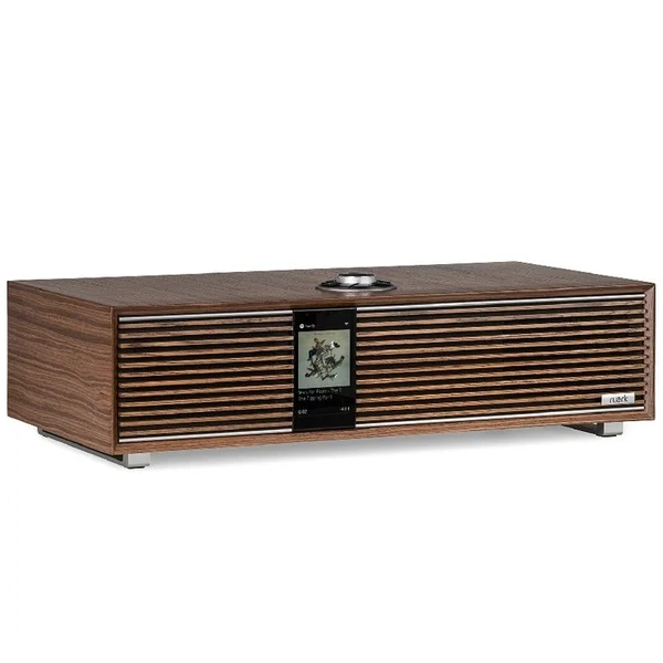 Ruark R410 Multi-Room Wireless Bluetooth/WiFi Network Soundbar Speaker with FM Radio (with HDMI & Phono) - Fused Walnut