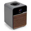 Ruark R1S (Mid Grey Lacquer with Walnut Grille)