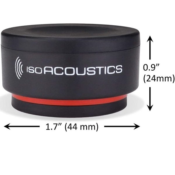 IsoAcoustics ISO-PUCK mini Desktop/Floor Acoustic Isolators (8 units/pack) IsoAcoustics ISO-PUCK mini Desktop/Floor Acoustic Isolators (8 units/pack)