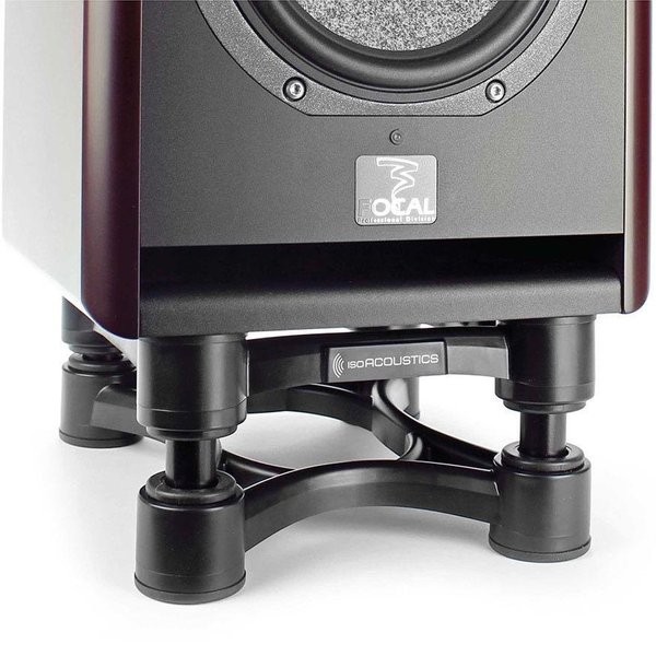 IsoAcoustics ISO-155 Isolation Desktop Speaker Stands for Medium Sized Speakers and Studio Monitors (Pair)