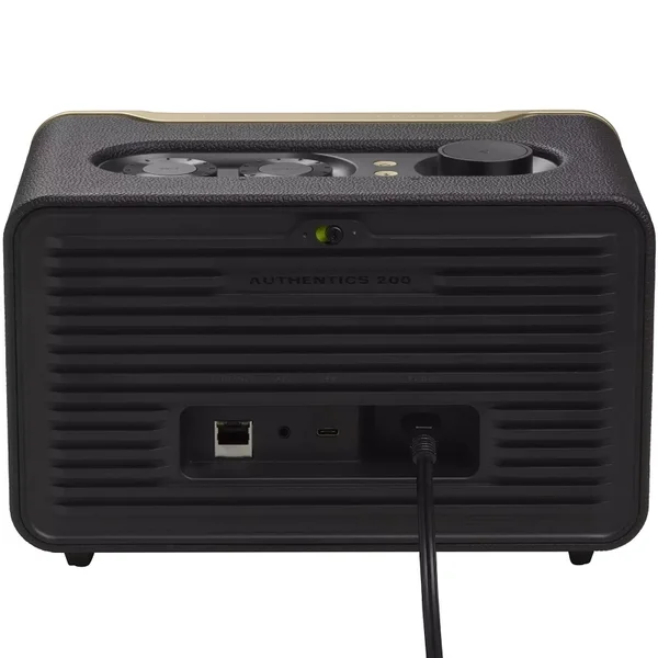 JBL Authentics 200 Multi-Room Wireless Bluetooth/WiFi Network Desktop Speaker - Black