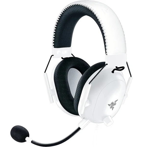 Razer BlackShark V2 Pro (2023 Edition) Wireless Bluetooth+2.4GHz Over-Ear Gaming Headset with Mic - White