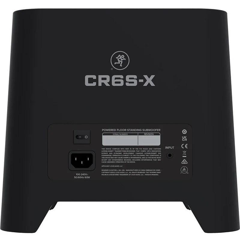 Mackie CR6S-X