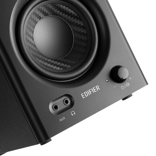 Edifier MR4 Studio Monitoring Wired Desktop Bookshelf Speakers - Black Edifier MR4 Studio Monitoring Wired Desktop Bookshelf Speakers - Black