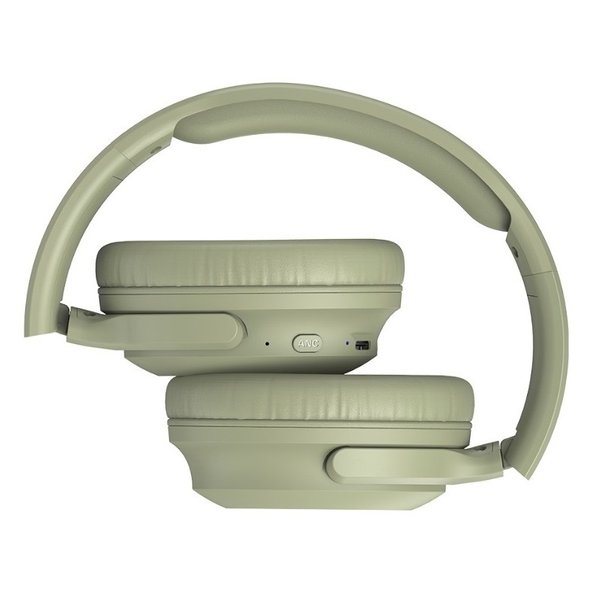 Vinnfier ANC 500 BT Wireless Bluetooth Active Noise-Cancelling Over-Ear Headphone with Mic - Earth Green Vinnfier ANC 500 BT Wireless Bluetooth Active Noise-Cancelling Over-Ear Headphone with Mic - Earth Green