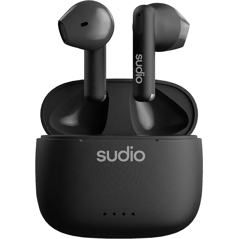 Sudio A1 Wireless Bluetooth On-Ear Earphone with Mic - Black