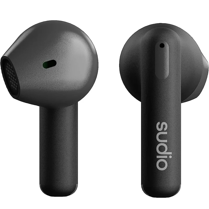 Sudio A1 Wireless Bluetooth On-Ear Earphone with Mic - Black