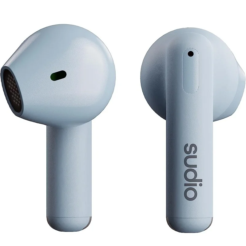 Sudio A1 Wireless Bluetooth On-Ear Earphone with Mic - Blue
