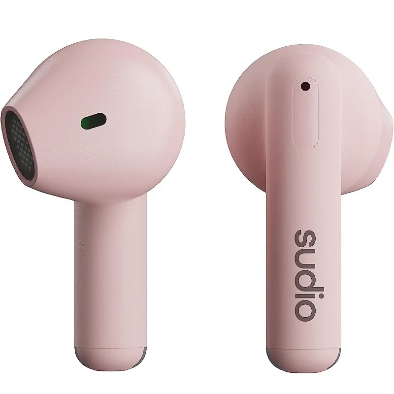 Sudio A1 Wireless Bluetooth On-Ear Earphone with Mic - Pink
