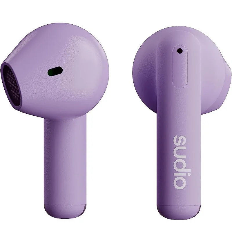 Sudio A1 Wireless Bluetooth On-Ear Earphone with Mic - Purple