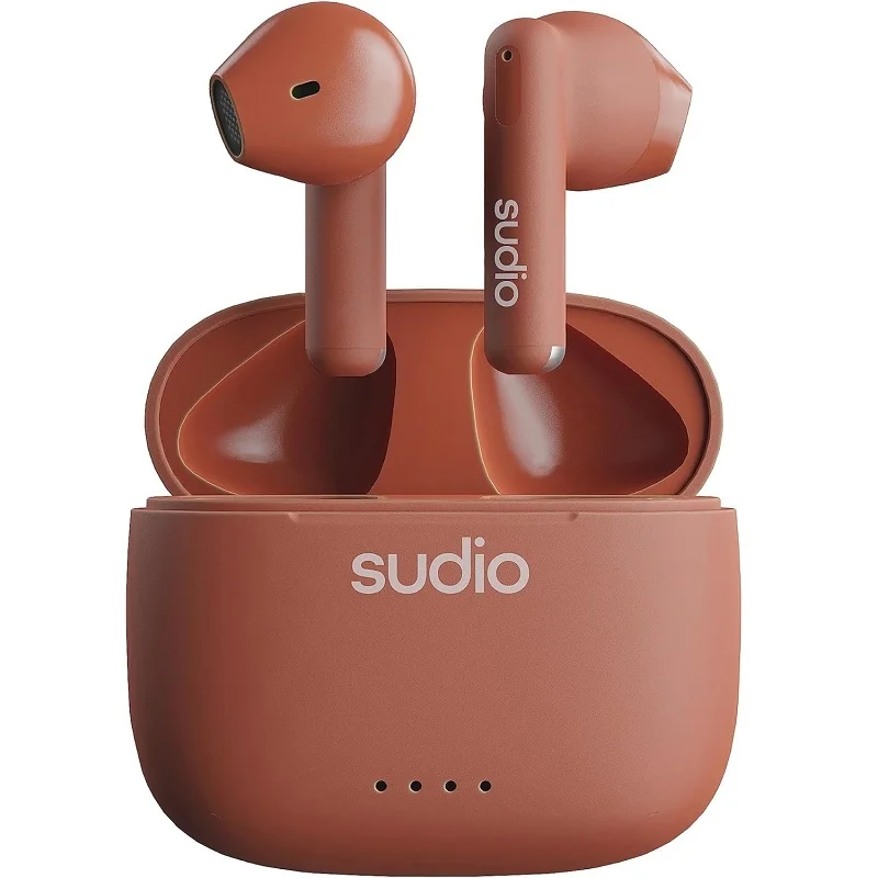 Sudio A1 Wireless Bluetooth On-Ear Earphone with Mic - Sienna