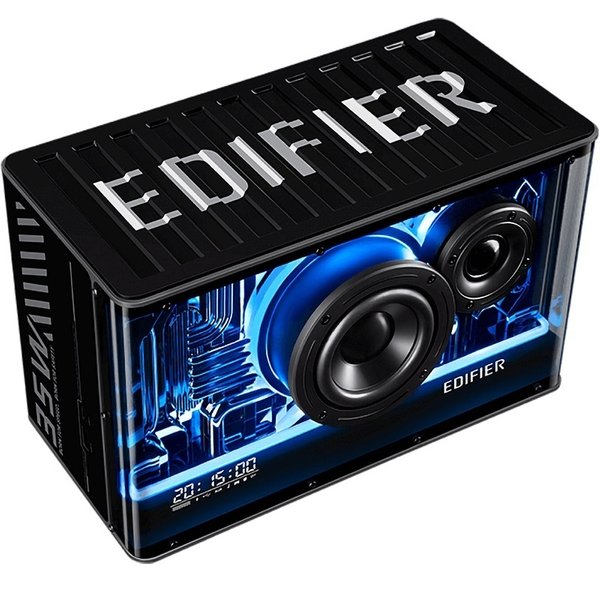 Edifier QD35 Wireless Bluetooth Desktop Speaker with 35W GaN Charger - Black Edifier QD35 Wireless Bluetooth Desktop Speaker with 35W GaN Charger - Black