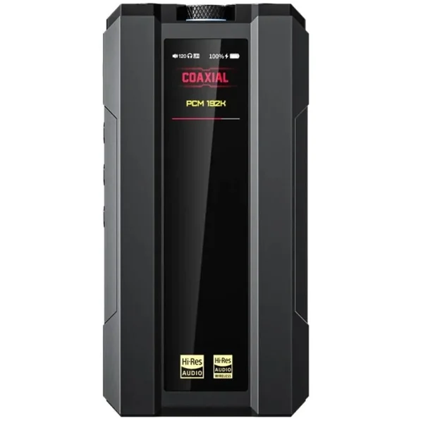 FiiO Q15 MQA Wireless Bluetooth Portable/Desktop Headphone Amplifier, S/PDIF Coaxial Interface & USB DAC - Black