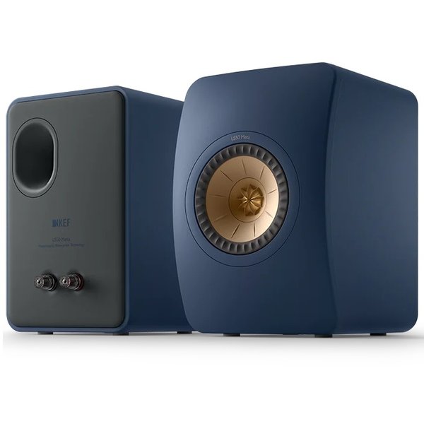 KEF LS50 Meta 2-Way Passive Desktop Bookshelf Speakers - Royal Blue KEF LS50 Meta 2-Way Passive Desktop Bookshelf Speakers - Royal Blue