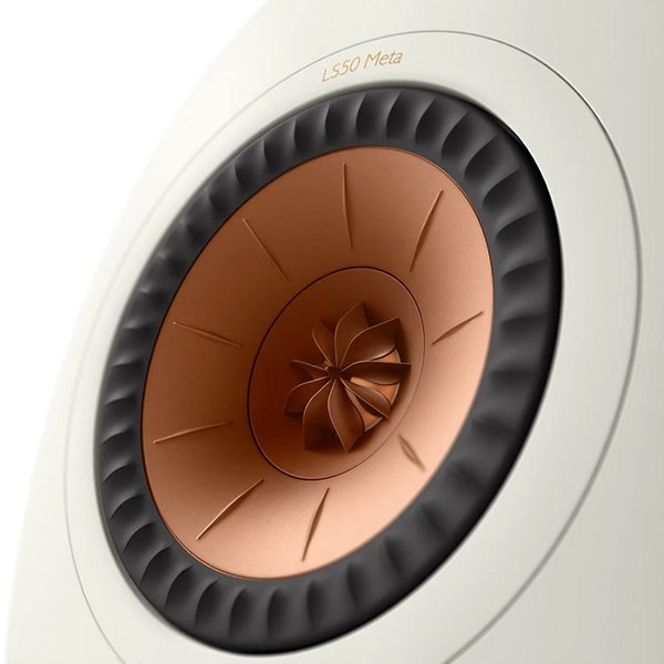 KEF LS50 Meta 2-Way Passive Desktop Bookshelf Speakers - Mineral White KEF LS50 Meta 2-Way Passive Desktop Bookshelf Speakers - Mineral White