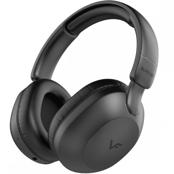 Vinnfier Elite 5 Wireless Bluetooth Over-Ear Headphone with Mic - Black Vinnfier Elite 5 Wireless Bluetooth Over-Ear Headphone with Mic - Black