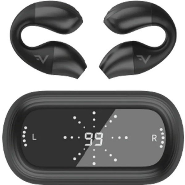 Vinnfier Momento 8 True Wireless Bluetooth Air Conduction Open-Ear Earphone with Mic - Black Vinnfier Momento 8 True Wireless Bluetooth Air Conduction Open-Ear Earphone with Mic - Black