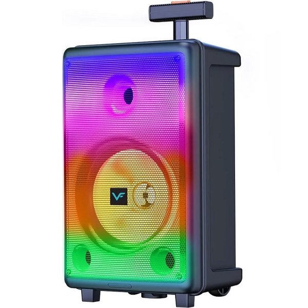 Vinnfier Tango 500 WMV Wireless Bluetooth Trolley Portable Speaker with FM Radio & Wireless Handheld Mic