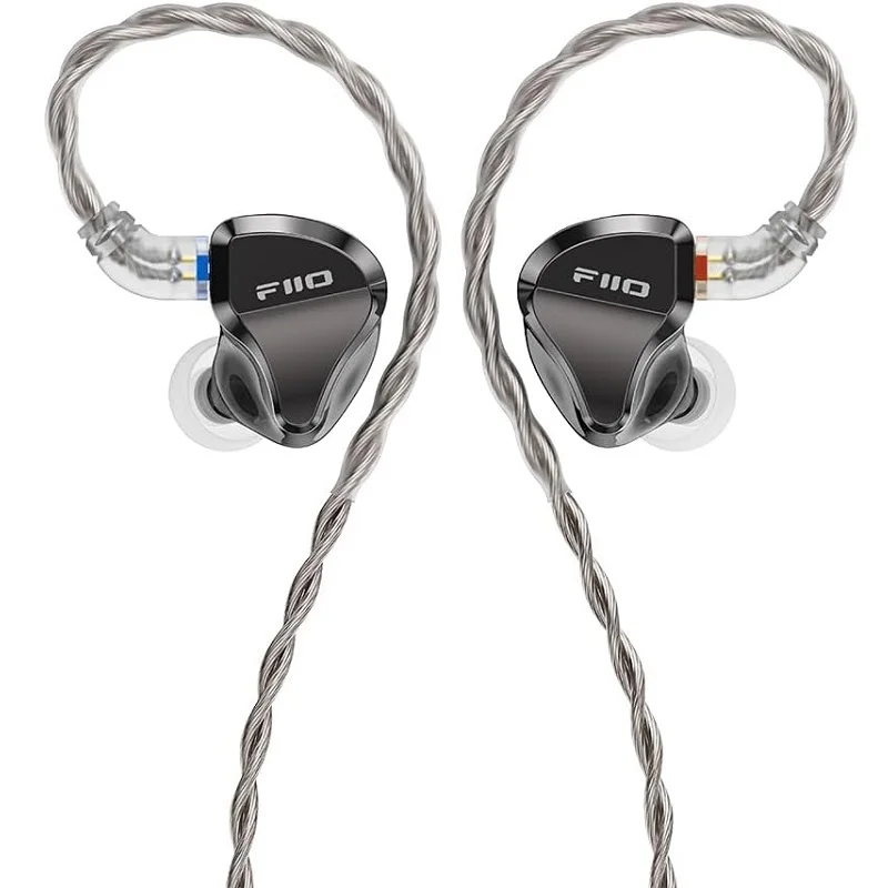 FiiO JadeAudio JH5 5-Driver (1DD+4BA) Hybrid In-Ear Earphone - Black