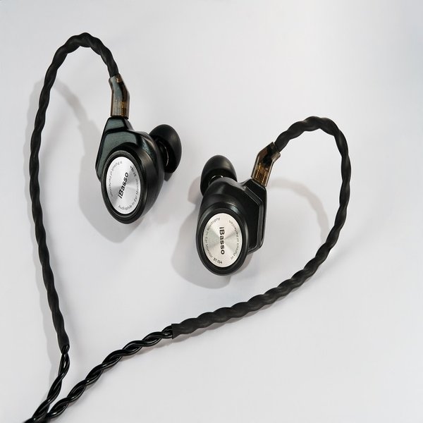 iBasso 3T-154 15.4mm Beryllium-plated Driver (1DD) In-Ear Earphone - Black