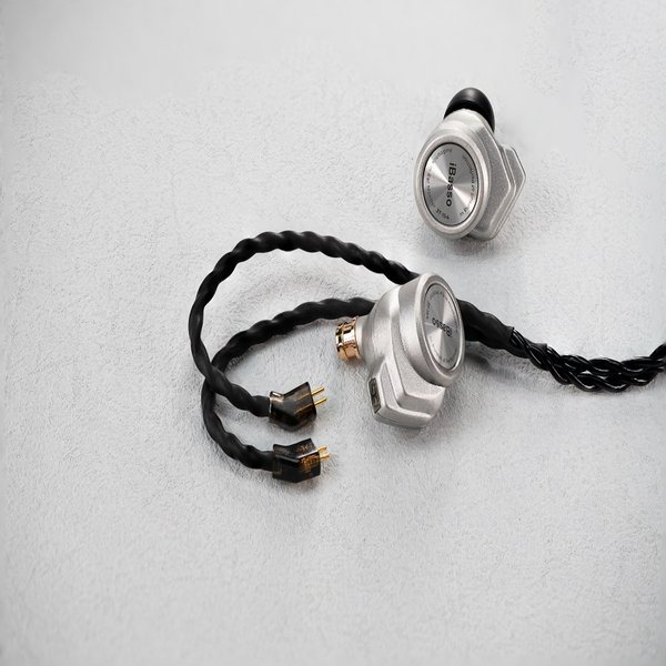 iBasso 3T-154 15.4mm Beryllium-plated Driver (1DD) In-Ear Earphone - Silver