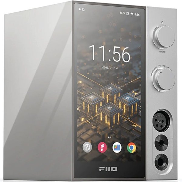 FiiO R9 MQA Wireless/Wired Desktop All-in-One HiFi Streamer Audio Player System - Silver FiiO R9 MQA Wireless/Wired Desktop All-in-One HiFi Streamer Audio Player System - Silver